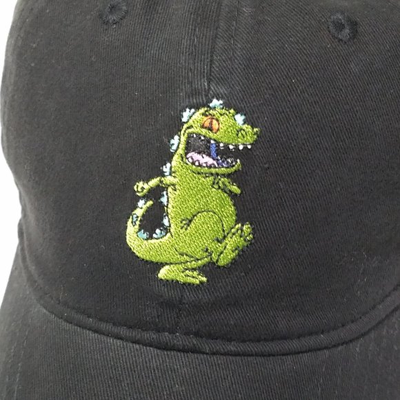 Nickelodeon Rugrats REPTAR | Black Adjustable Hat - Picture 2 of 8
